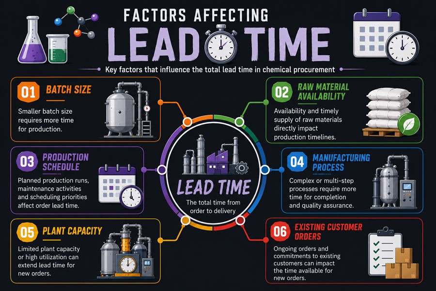 Understanding    Lead Times in Chemical Procurement